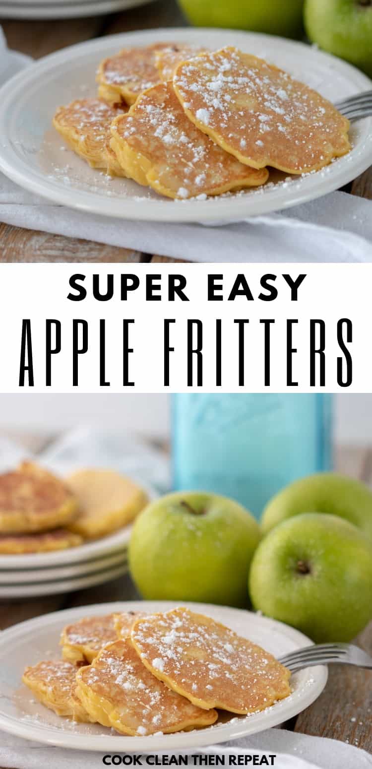 Easy Apple Fritters Recipe - Cook Clean Repeat