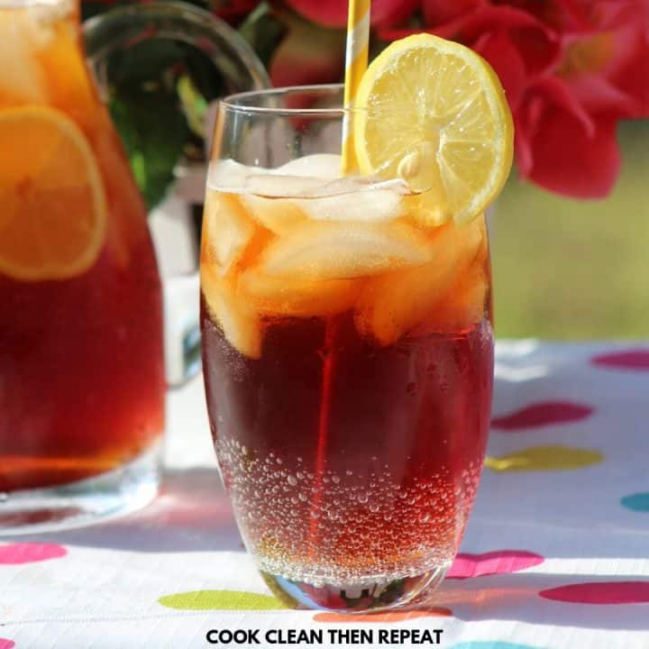 Easy To Make Sweet Tea Recipe Cook Clean Repeat