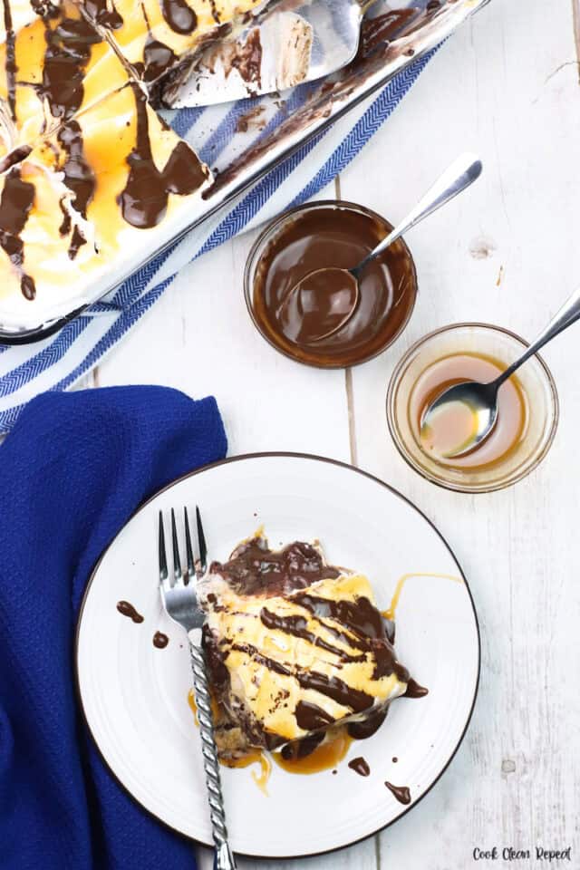 Easy NoBake Chocolate Pudding Cake Recipe Cook Clean Repeat