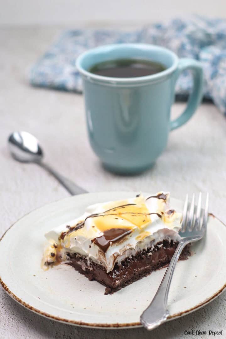 Easy NoBake Chocolate Pudding Cake Recipe Cook Clean Repeat