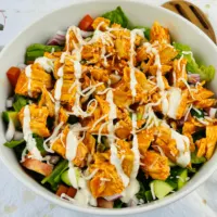 delicious and healthy Buffalo Chicken Salad