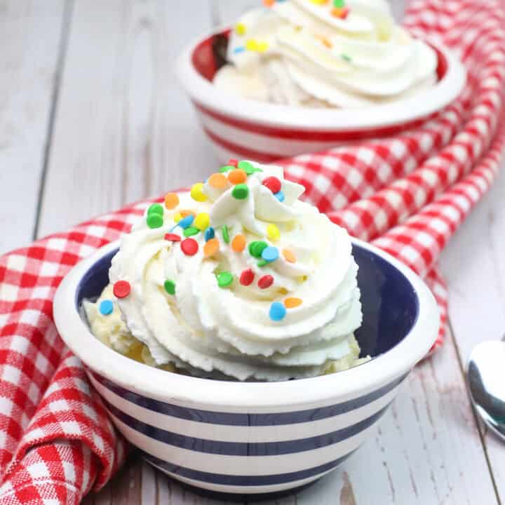 Homemade Whipped Cream Recipe