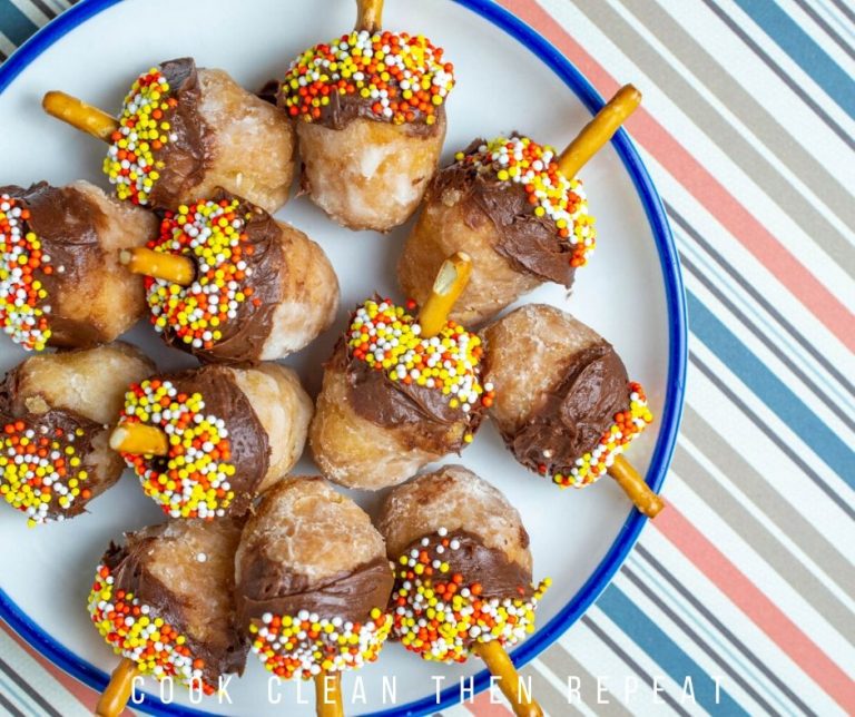 Acorn Donut Holes Recipe