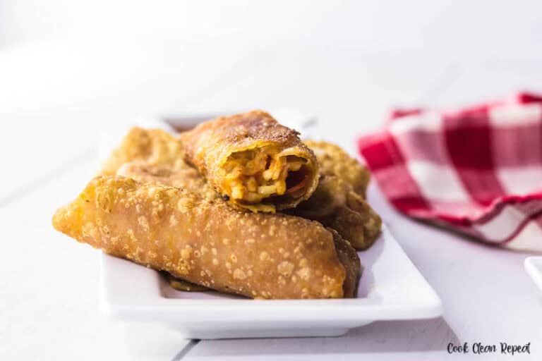 Pizza Rolls With Egg Roll Wrappers Cook Clean Repeat