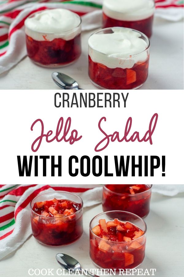 Another pin image for cranberry jello salad 