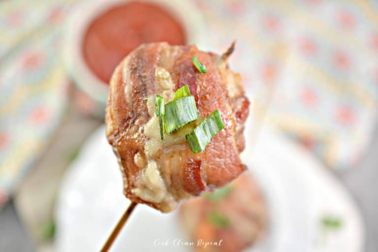 Bacon Cheeseburger Lollipops