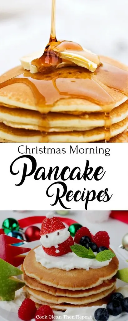 Christmas morning pancakes pin