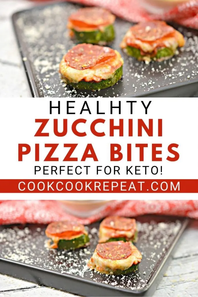 Another pin for these delicious keto zucchini pizza bites