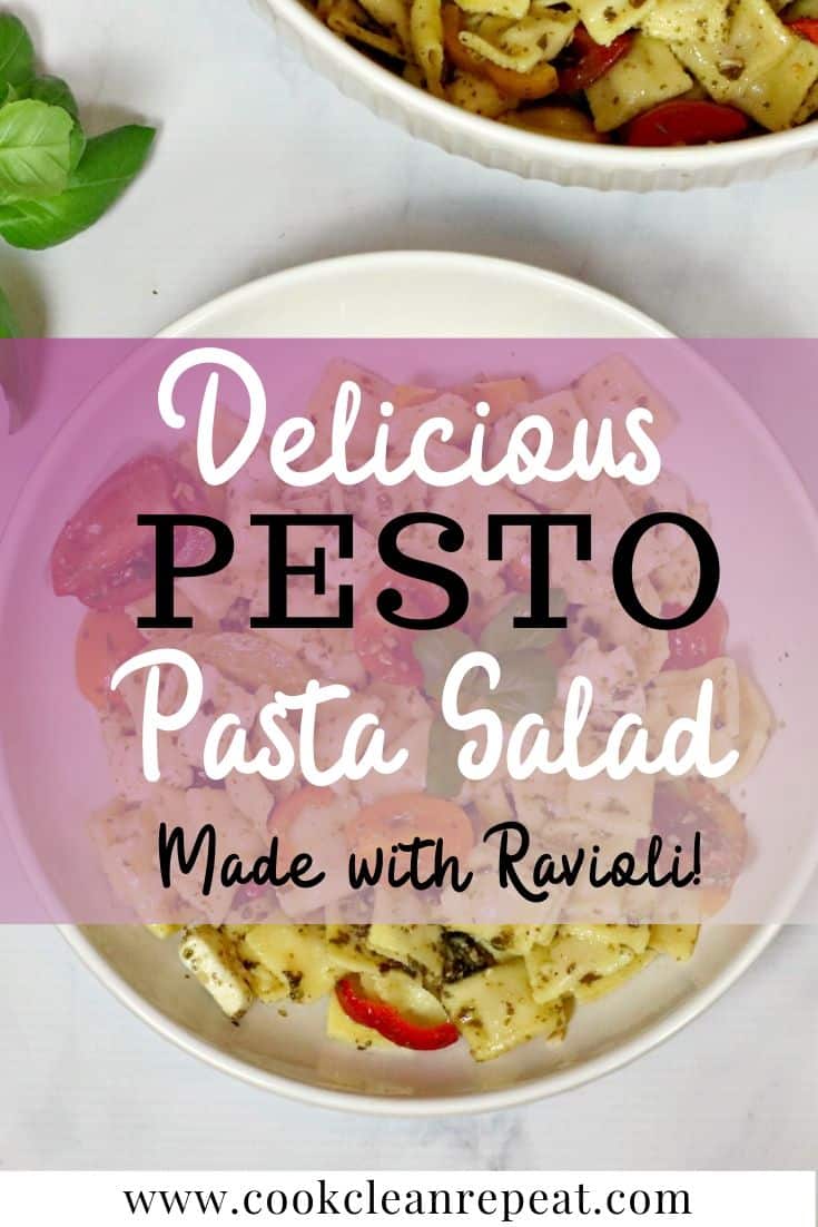Pesto Pasta Salad Recipe - Cook Clean Repeat