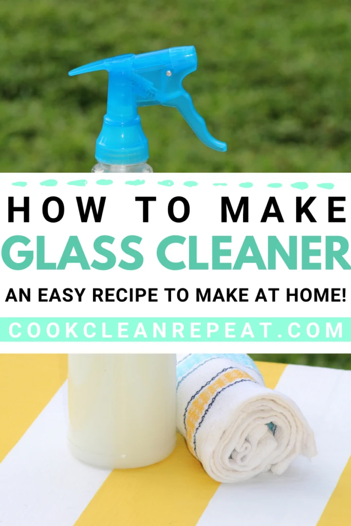 How to Make DIY Glass Cleaner