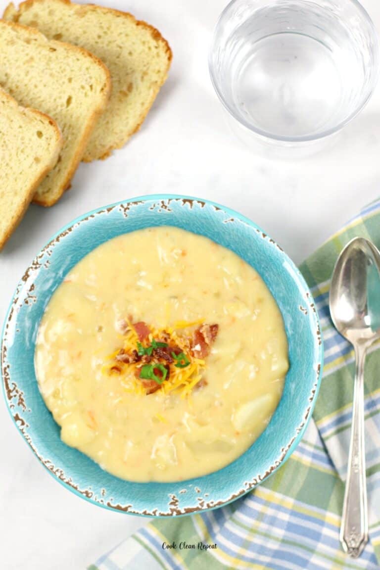 Ruby Tuesday Potato Cheese Soup Recipe - Cook Clean Repeat