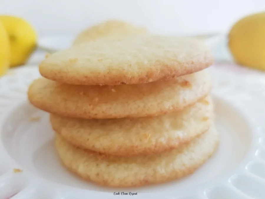 Featured image showing the finished lemon cake mix cookies ready to be shared and enjoyed.