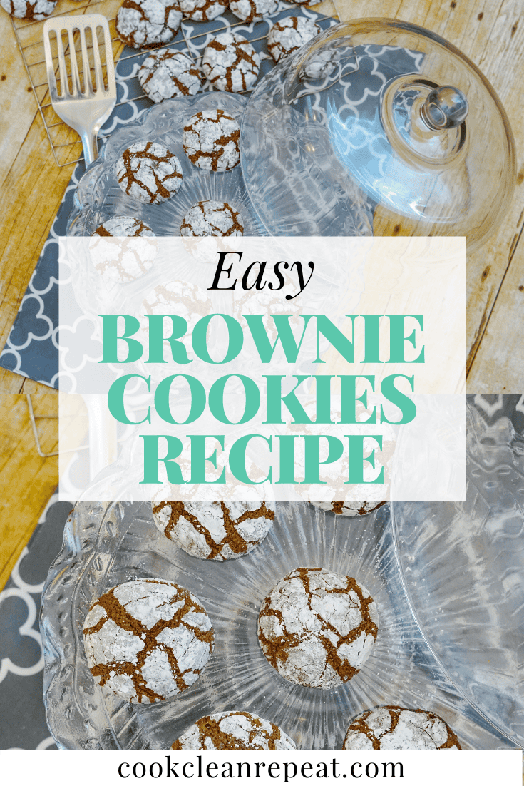 An Easy Brownie Cookies Recipe! - Cook Clean Repeat