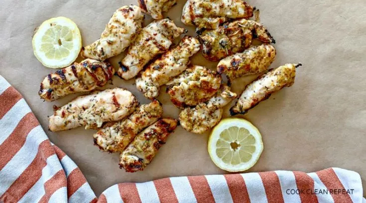 Herb and Honey Grilled Chicken Tenders