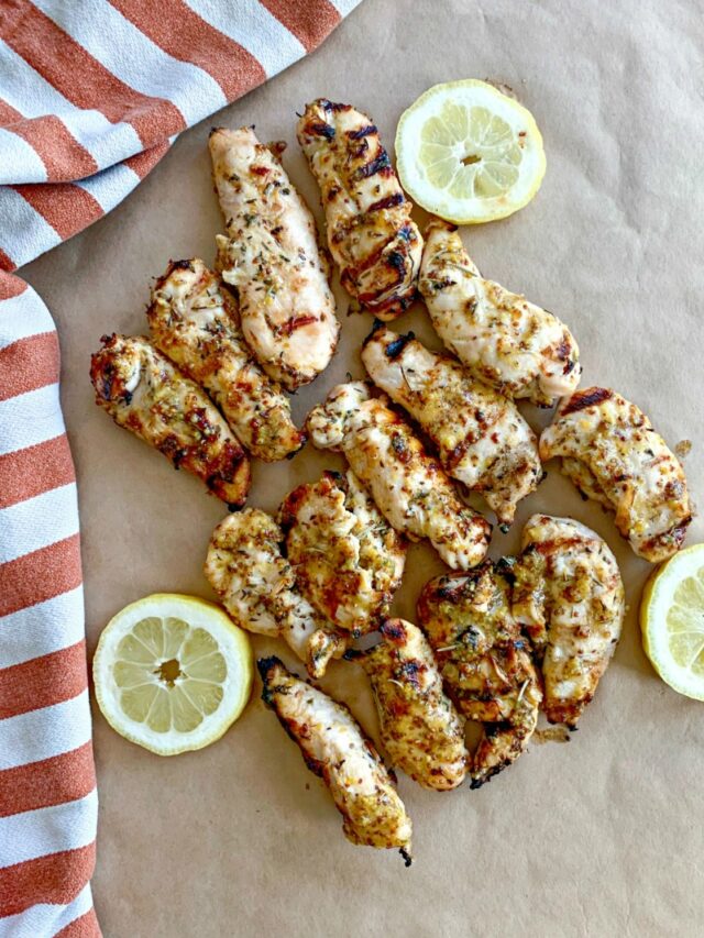 Herb and Honey Grilled Chicken Tenders Recipe Story