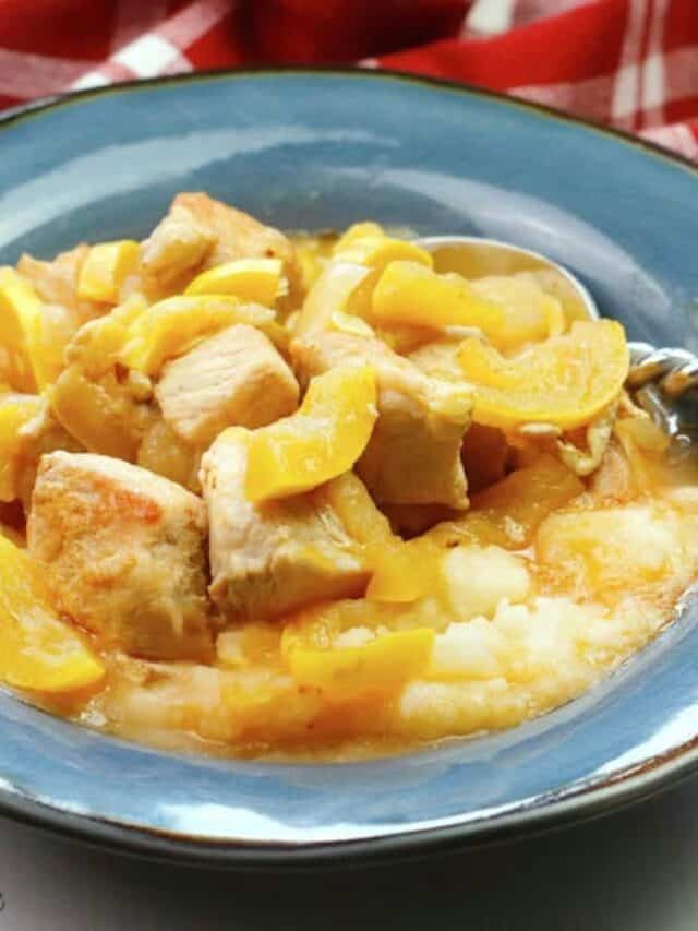 Easy Pork and Yellow Squash Skillet Story
