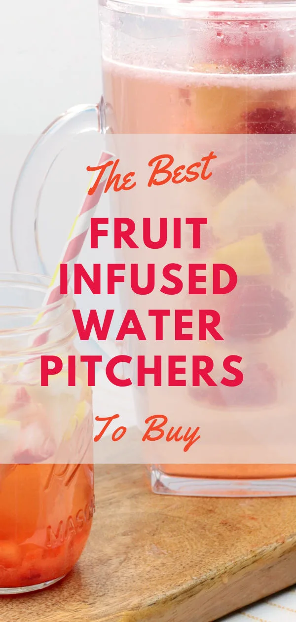 Chef's INSPIRATIONS Fruit Infusion Water Pitcher. 2.9 Quart (2.75 Liters)