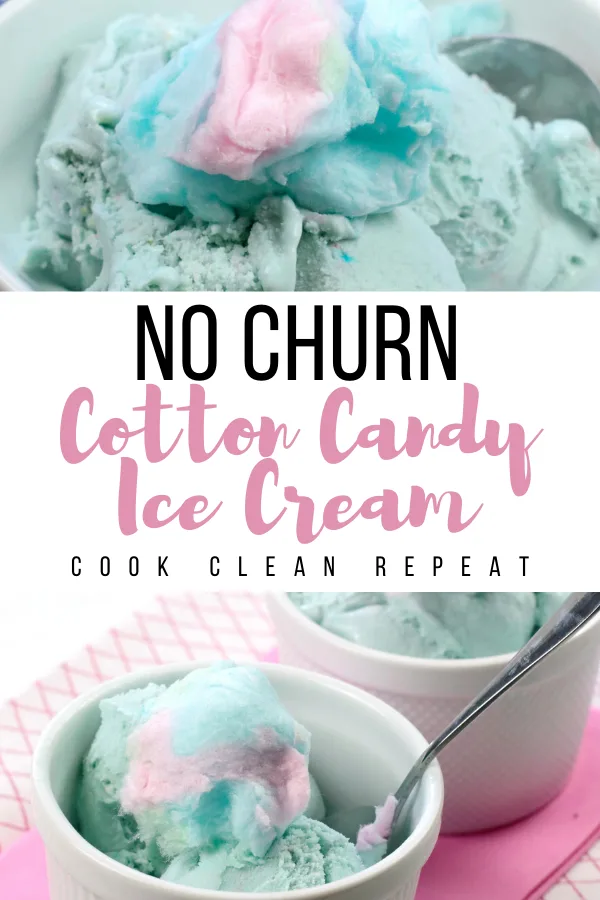 How to Make No-Churn Cotton Candy Ice Cream