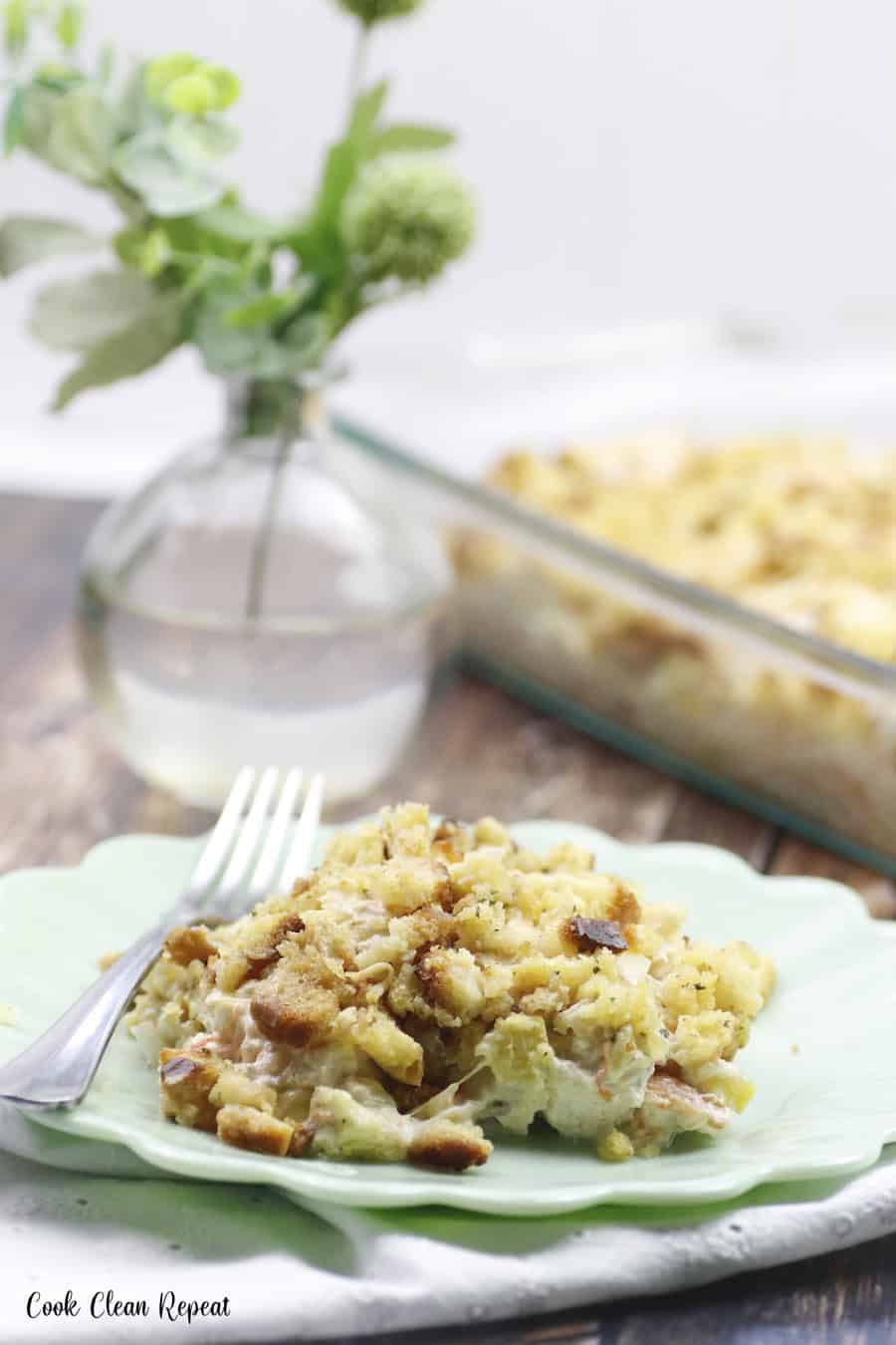 Chicken and Yellow Squash Casserole Cook Clean Repeat