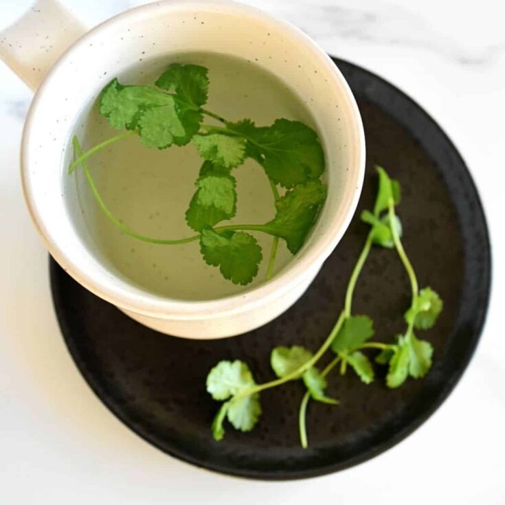 Image for Cilantro Tea {Easy & Refreshing Drink}