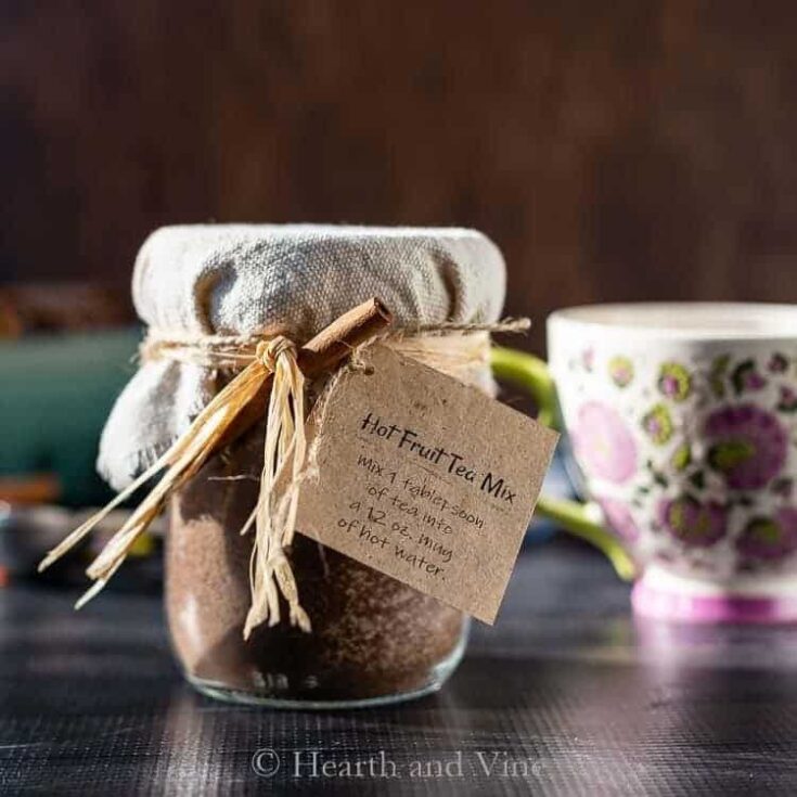 Image for Hot Fruit Tea Mix to Make and Gift