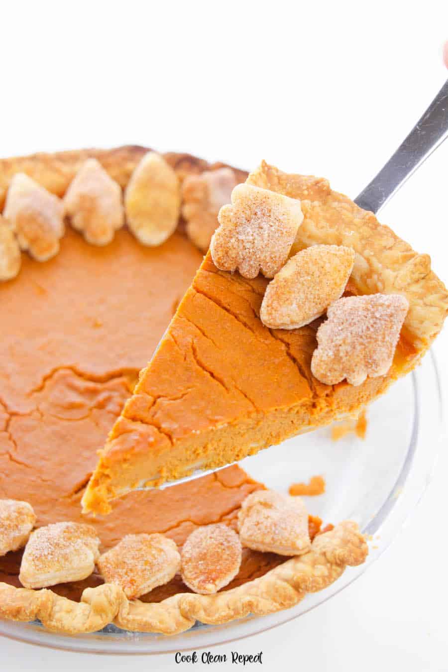 The Best Baked Pumpkin Pie Cook Clean Repeat