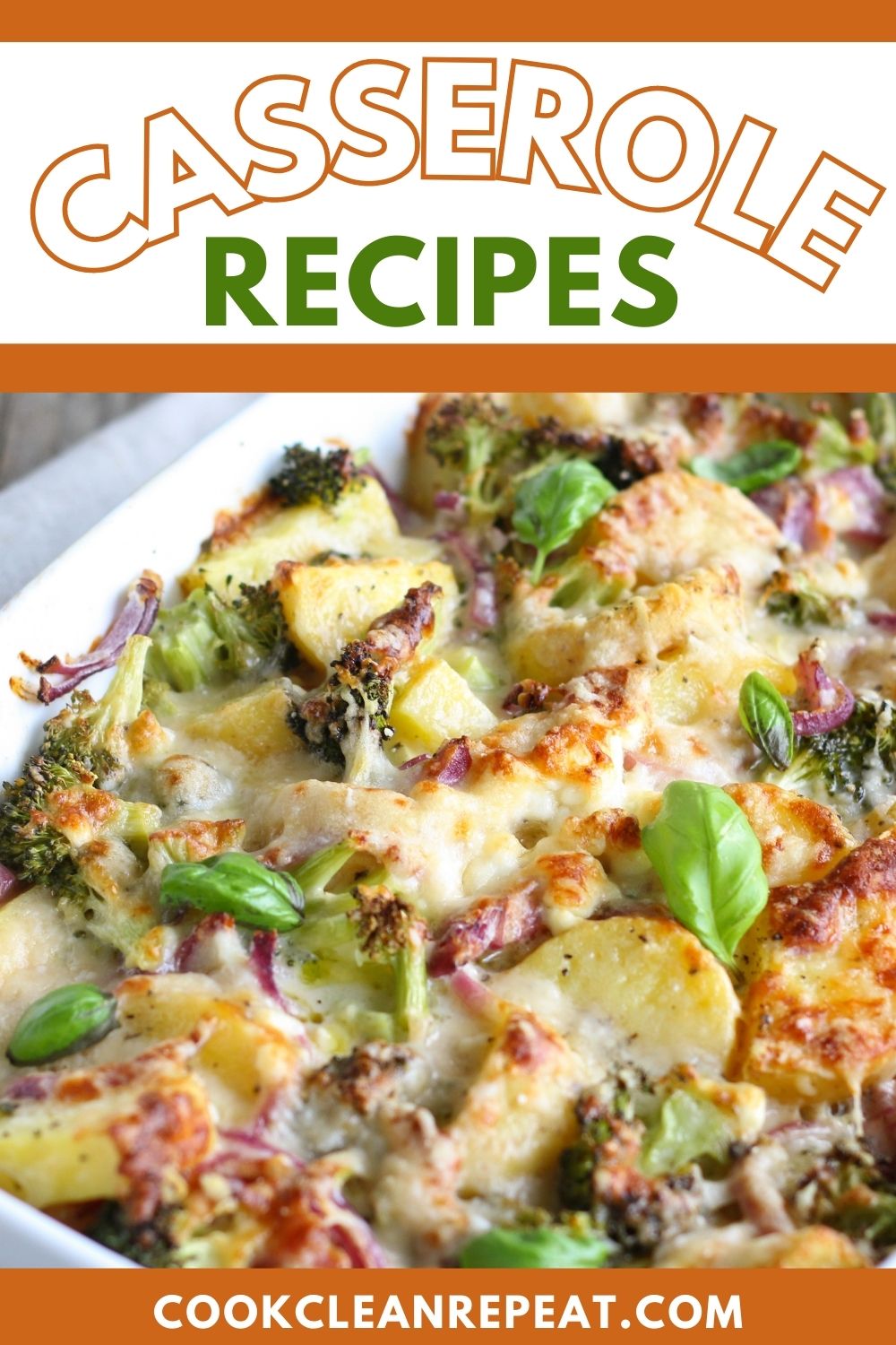 Pinterest image for Easy and Delicious Casserole Recipes