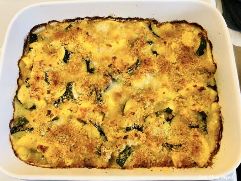 Easy Squash and Zucchini Casserole Cook Clean Repeat