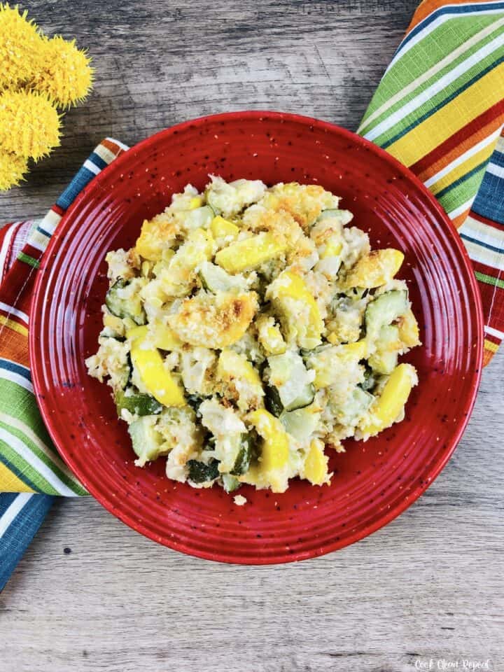 Easy Squash and Zucchini Casserole Cook Clean Repeat