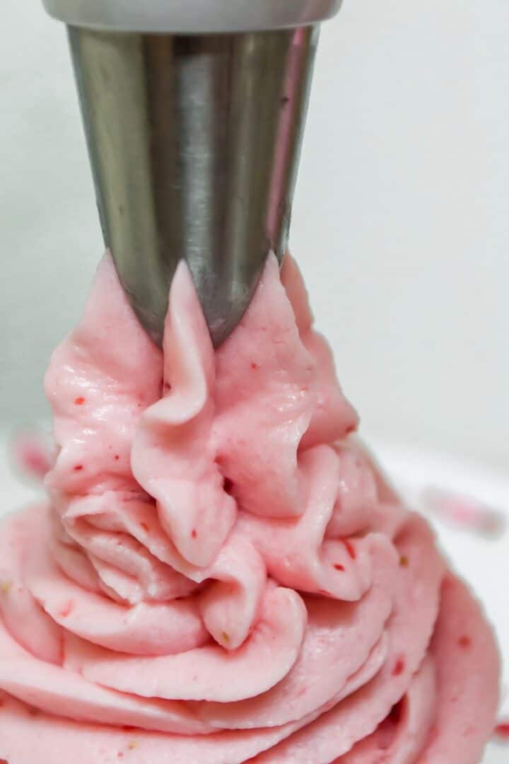 Easy Strawberry Frosting Recipe Cook Clean Repeat