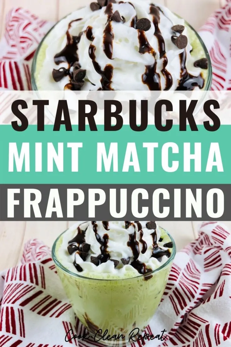 Matcha Frappucino like at Starbucks for $0.75