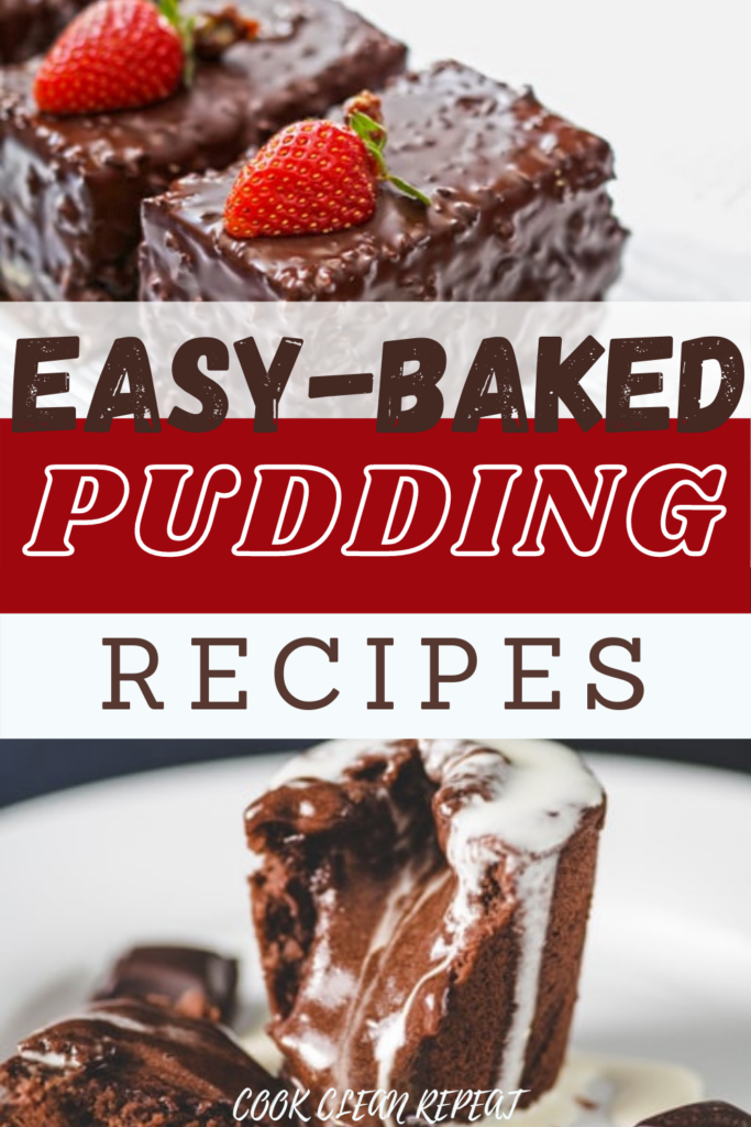 easy baked pudding recipes