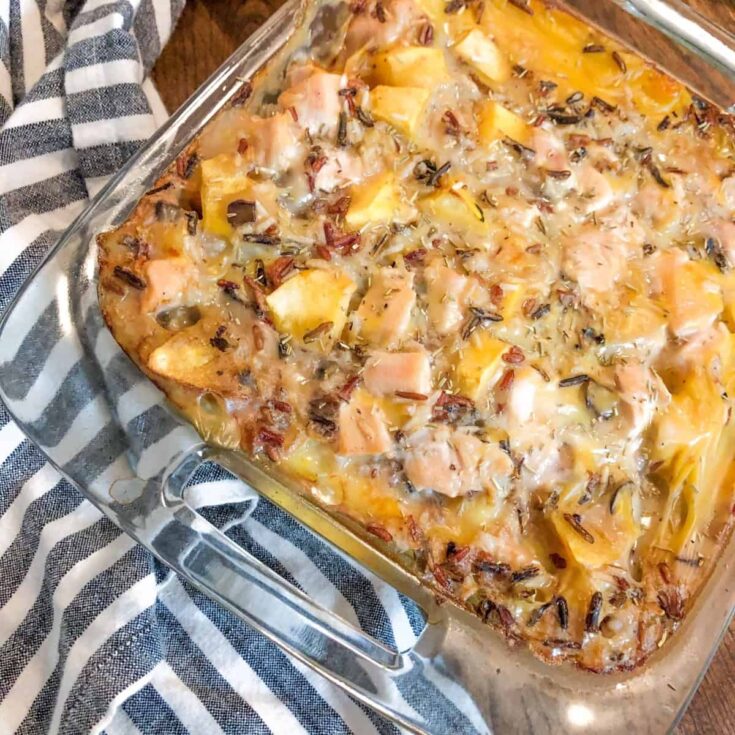 Image for Chicken, Rice, and Acorn Squash Casserole