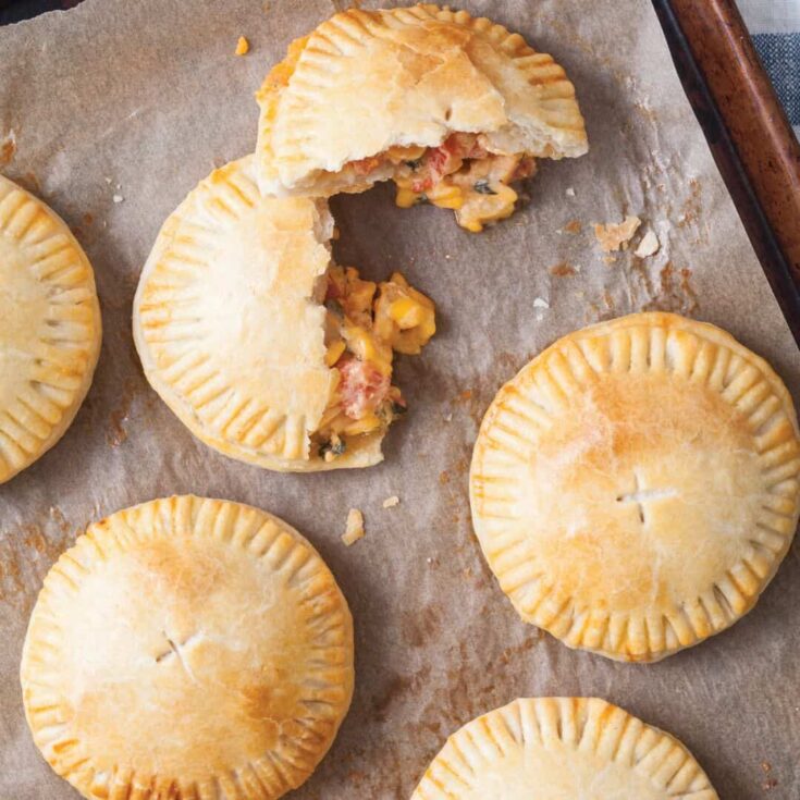 Image for Cheesy Tomato Hand Pies