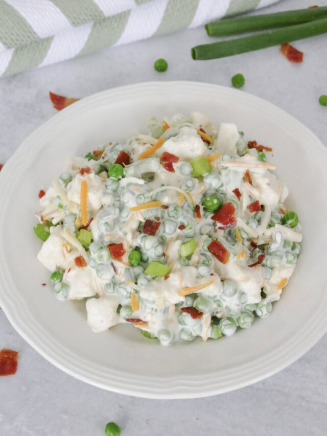 Pea Salad with Ranch Dressing Story