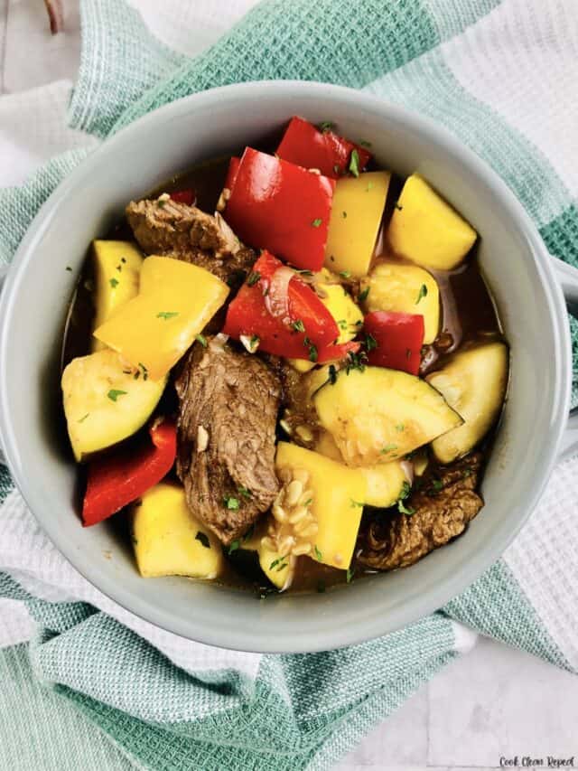 Summer Squash Stew Recipe Story