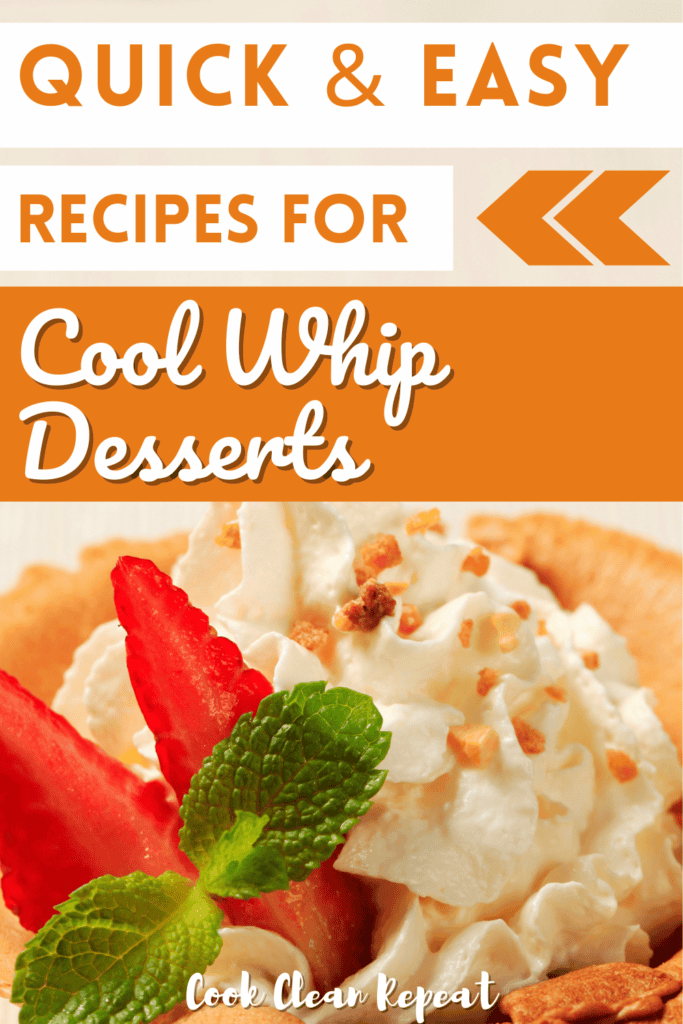 25 Delicious Cool Whip Desserts Cook Clean Repeat