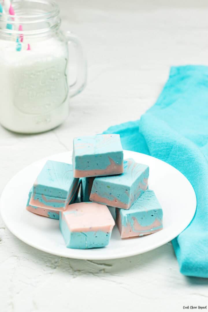 Cotton Candy Fudge Recipe Cook Clean Repeat