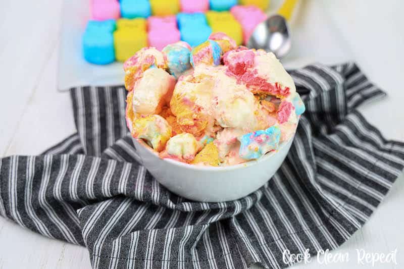 Marshmallow Peeps Ice Cream Cook Clean Repeat
