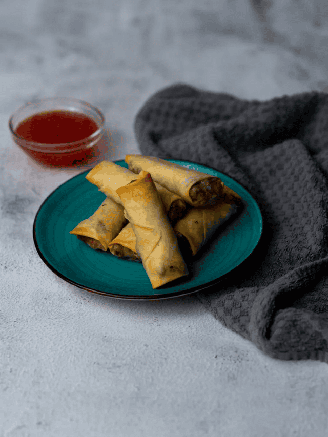 Homemade Air Fryer Egg Rolls Story - Cook Clean Repeat