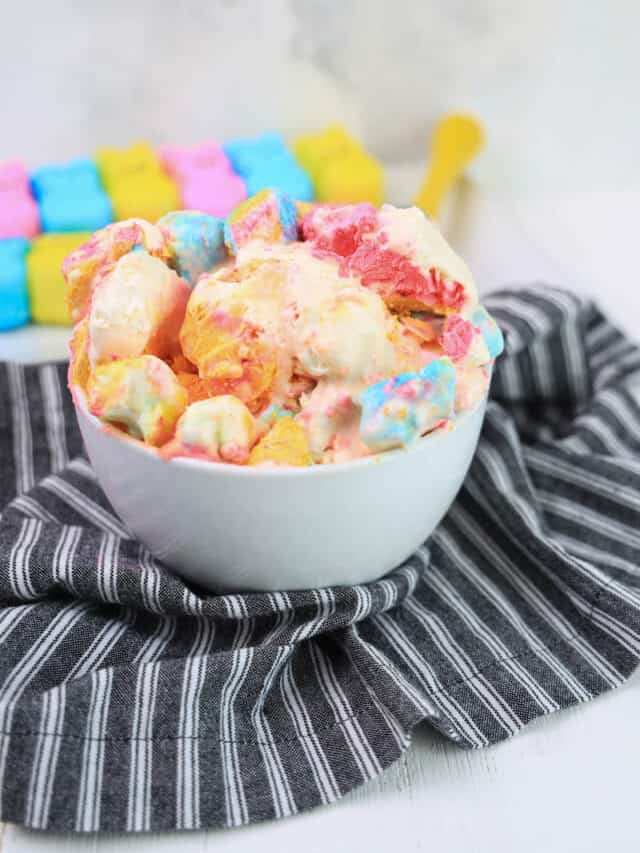 Marshmallow Peeps Ice Cream Story Cook Clean Repeat