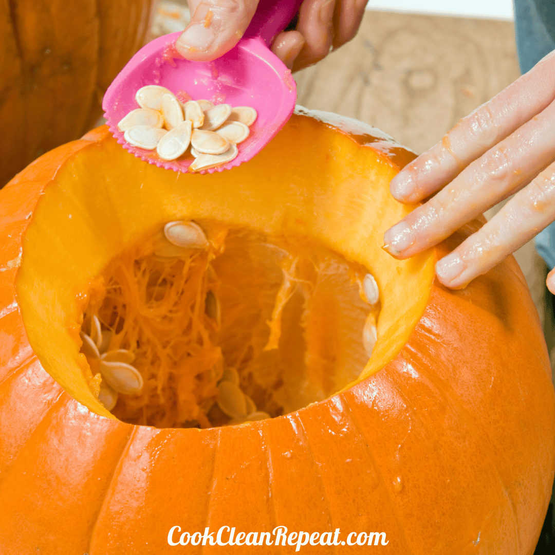 how-to-clean-out-a-pumpkin-cook-clean-repeat