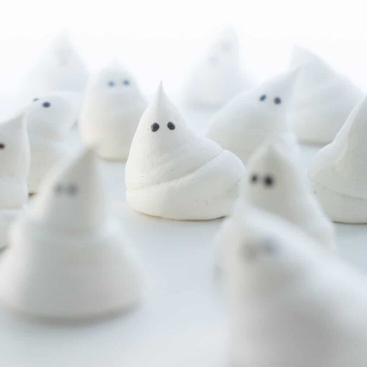 Image for Meringue Ghosts: A Spooky Vegan Halloween Treat