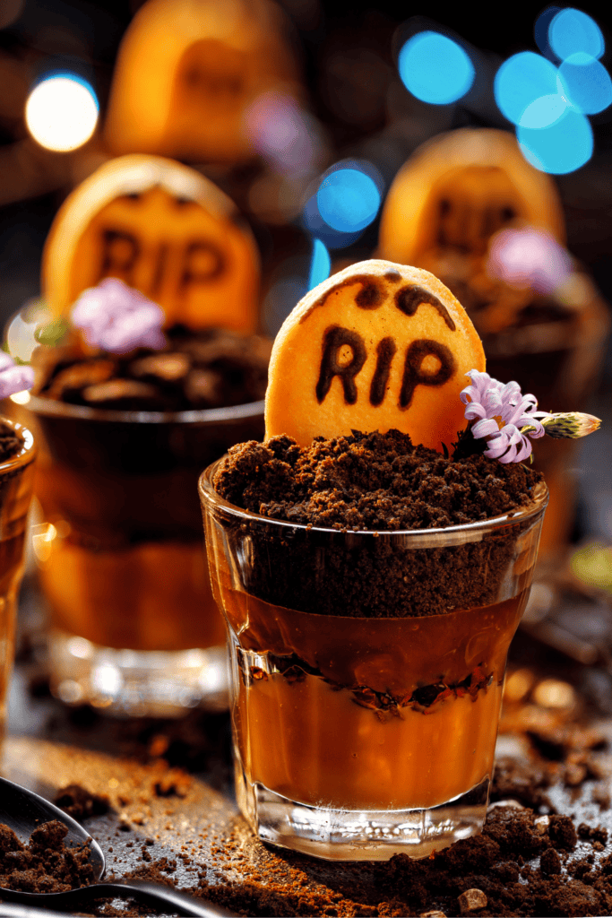 Halloween Desserts in a Cup Cook Clean Repeat