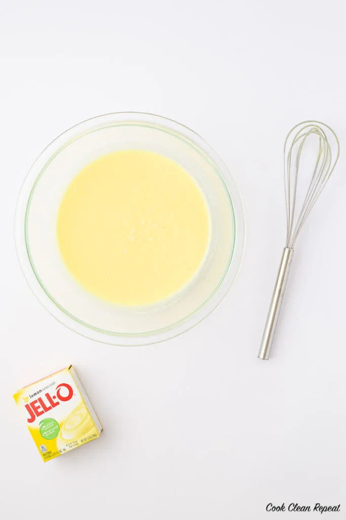 prepared Lemon pudding