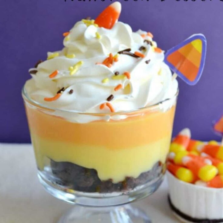 Image for Gluten Free Halloween Candy Corn Pudding
