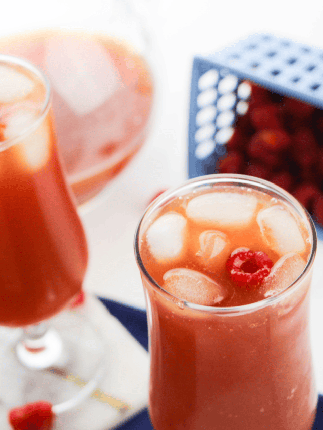Raspberry Sweet Tea Recipe Story
