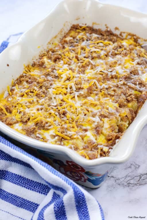 Thanksgiving Squash Casserole - Cook Clean Repeat