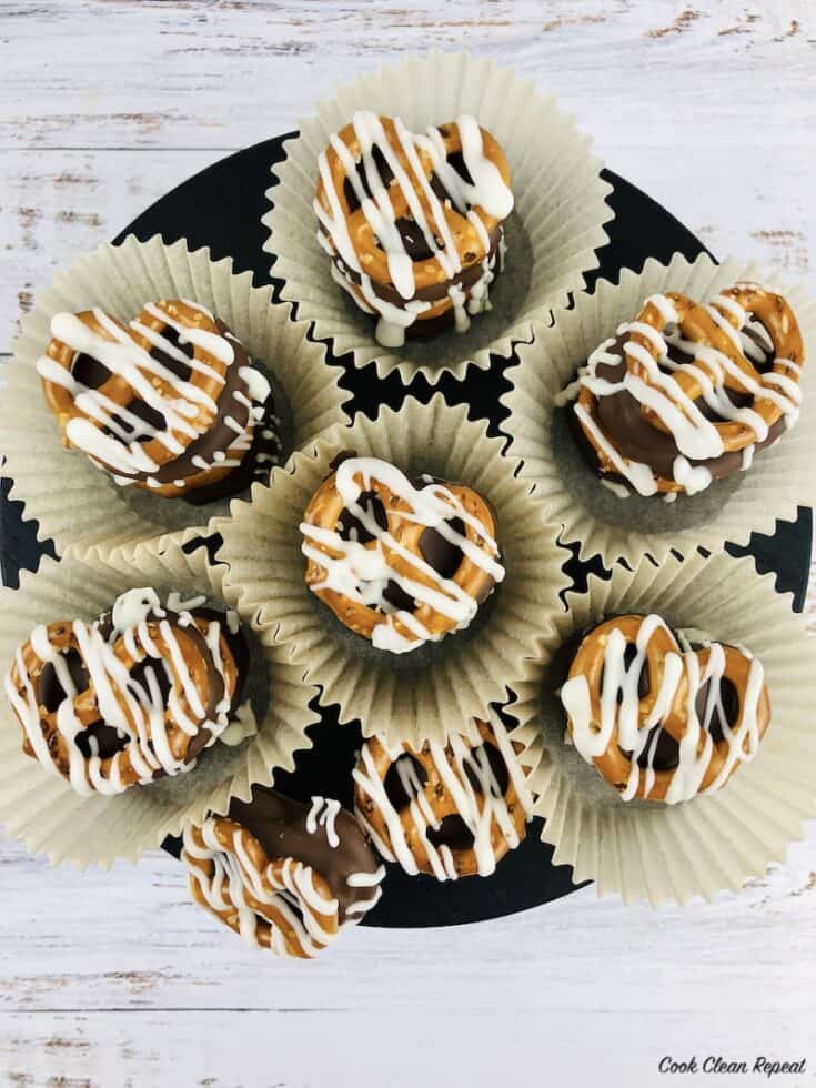 Almond Bark Dipped Pretzels Cook Clean Repeat