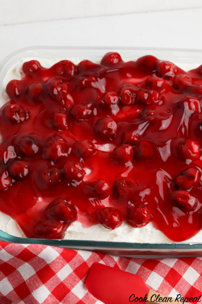 cherry pie filling topping. 